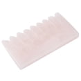 thumbnail image 1 of Placa de raspado, peine de cuarzo rosa natural Placa de raspado con peine Placa de raspado natural Elaborada por expertos, 1 of 12