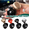 thumbnail image 2 of TinyGlam Car Joystick Starter, Car Push to Start Button Rocker, Car Engine Start Stop Button, Automotive One-Touch Start Button, Push Start Button Cover, Car to Start Joystick for Cars (Black), 2 of 5
