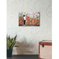 thumbnail image 3 of Epic Graffiti 'Flower Power' by DB Waterman, Canvas Wall Art, 26"x18", 3 of 3