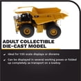 thumbnail image 3 of Diecast Masters 1:50 Caterpillar 797F Tier 4 Final Mining Truck | High Line Series Cat Trucks & Construction Equipment | 1:50 Scale Model Diecast Collectible | Diecast Masters Model 85655, 3 of 8