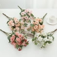 thumbnail image 3 of Hadanceo Artificial Flowers Simulation 5 Heads Roses Long-lasting Natural-Looking Realistic Lifelike Vibrant Colored Flowers, 3 of 8