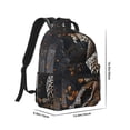 thumbnail image 2 of Salouo Leopard On Tree Branch Print Laptop Backpack 16.5'' Daypack Carry On Backpack for Men Women Outdoor Bag Laptop Sleeve and Dual for Weekender/Business/Hiking-One Size, 2 of 6