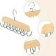 thumbnail image 3 of Estante para cinturones, estante para almacenamiento de cinturones de madera para guardarropa, estante para cinturones para guardarropa de gran capacidad con 14 ganchos, estante para, 3 of 8