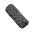 thumbnail image 5 of Soft Breathable Cooling Towel Washcloth 12"x40" Ice Instant Towel Quick Dry Gym Towel Cool Towel for Running Pilates Travel Dark Gray, 5 of 8