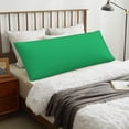 thumbnail image 6 of Naloa Forestgreen Super Soft 20x60 Body Pillow Case,Long Side Hidden Zipper（PILLOWS ARE NOT INCLUDED）, 6 of 6
