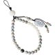 thumbnail image 1 of Lanire De Tlphone Portable Perle Pulsera De Tlphone Portable Corde Pendentif En Pierre D'aluminium Blanc Chinois Adapt La Dcoration De Support D, 1 of 5