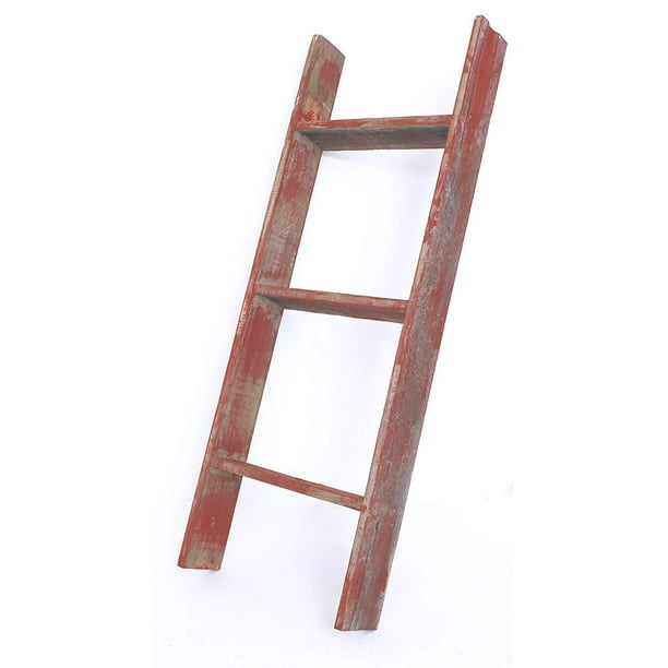 Barnwoodusa Rustic Farmhouse Blanket Ladder Our 3 Ft Ladder Can Be Mounted Horizontally Or Vertically And Is Crafted From 100 Recycled And Reclaimed Wood No Assembly Required Walmart Com Walmart Com