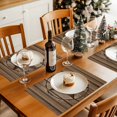 thumbnail image 4 of Vintage Western Stars Placemats Set of 4, Brown Farmhouse Wood Texture Table Mats Washable Heat-Insulation Non-Slip Place Mats for Kitchen Dinner Table Indoor Outdoor Decor,13x19 Inch, 4 of 9