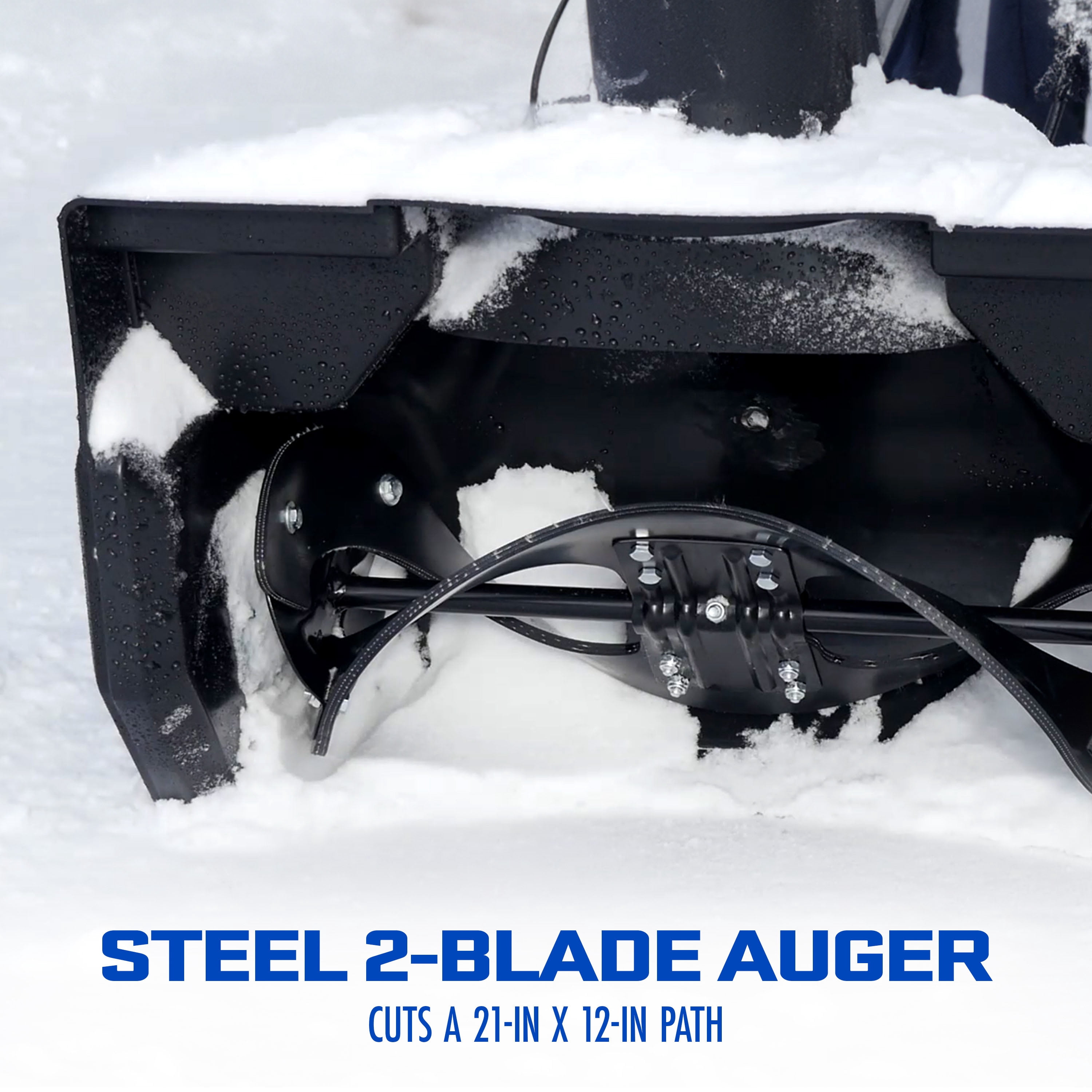 Snow Joe Ultra 15 Amp Electric Corded Snow Blower, 2 Blade Auger, 21 Inch Wide, SJ625E