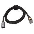 thumbnail image 3 of Cable USB C 3.1 Macho A Hurbra, PD100W Carga Rápida 10Gbps 4K A 60Hz Cable de Extensión USB C de 90 Grados Con Diseño En Forma de L Para Consolas de Juegos Deck,, 3 of 7