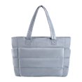 thumbnail image 1 of Bolso de hombro acolchado para mujer, bolso de mano impermeable con múltiples bolsillos, bolso para portátil, para el trabajo, el gimnasio, 1 of 8