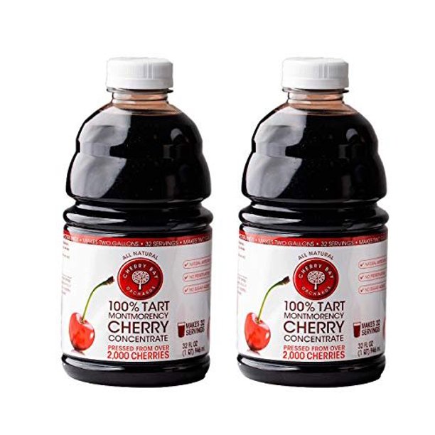 Cherry Bay Orchards Tart Cherry Concentrate All Natural Juice to