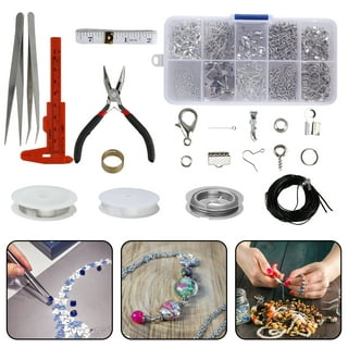 8 Pieces Jewelry Making Pliers Tool Kit, Needle Nose Pliers, Round Nose  Pliers, Nylon Jaw Pliers for Jewelry DIY 