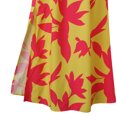 thumbnail image 6 of Summer Dresses for Women Plus Size Womens Floral Print One Shoulder Ruched Short Dress Butterfly Sleeve Asymmetrical Hem Wrap Front Party Dresses(Orange,L), 6 of 8