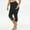 Black, variant on Matoen Plus Size Lace Patchwork Leggings with Pockets for Women, High Waist Tummy Control Workout Yoga Pants