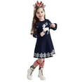 thumbnail image 6 of Girls Long Sleeve Autumn Winter Knit Sweater Christmas Dress Casual Wear, 6 of 6