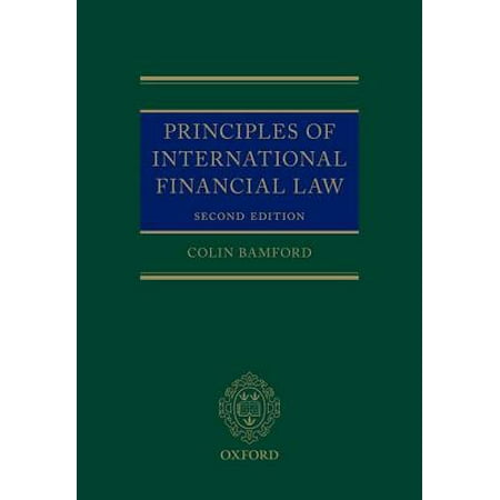 Principles Of International Financial Law Walmart Com