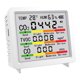 thumbnail image 2 of Monitor Del Aire Interior TVOC Temperatura Humedad CO CO2 para El Coche () Blanco, 2 of 9
