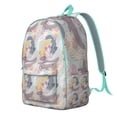 thumbnail image 2 of Marine-Inspired Waterproof Backpack with Cute Seashells, Starfish & Fish Pattern, Durable Coastal School Bookbag for Teens, Travel, and Everyday Beach Style, 2 of 4