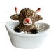 thumbnail image 3 of Figura de vaca de las Highlands, modelo artesanal, muñeca, artesanía, baño, estatua de vaca de las Highlands A, 3 of 8