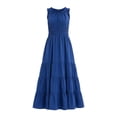thumbnail image 2 of Ruyang Cotton Dresses for Teen Girls Sleeveless Ruffle Formal Party Dresses Summer Elegant Princess Birthday Dresses, 2 of 9
