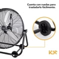 thumbnail image 4 of Ventilador De Piso Industrial 24 Pulgadas Aluminio Kingsman, 4 of 9