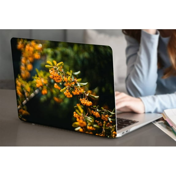 KSK KAISHEK Hard Shell Cover Only Compatible Old MacBook Pro 13" with Retina Display No Touch No CD-ROM / USB-C Model: A1425/A1502 Flower 0602