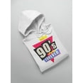 thumbnail image 3 of 90's Forever! Hoodie Women -Image by Shutterstock, Female x-Large, 3 of 4