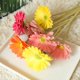 thumbnail image 4 of Flores artificiales de gerbera de PU de 38,5 cm, estilo INS, para decoración del hogar, flores falsas, decoraciones para bodas, 4 of 5