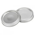 thumbnail image 3 of STAINLESS STEEL MINI GLASS JAR LIDS CONTAINER SEALING COVER FOR SPICE HONEY STORAGE, 3 of 7