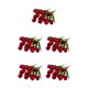 thumbnail image 2 of Flores artificiales tulipanes de seda Toystoory 2 uds decoración para el hogar, 2 of 6
