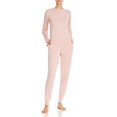 thumbnail image 1 of Flora Nikrooz Ensemble de Pyjama Tricoté Lotus Brush pour Femmes, Blush, Petit, 1 of 2
