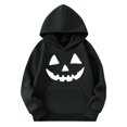 thumbnail image 3 of zbxnLI Boys Girls Halloween Hoodies Cute Graphic Long Sleeve Sweatshirts Hooded Pullover Tops with Pocket, 3 of 4