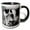 Black/White, variant on 3drose, Jack Russell Terrier (black and White), 15oz Mug