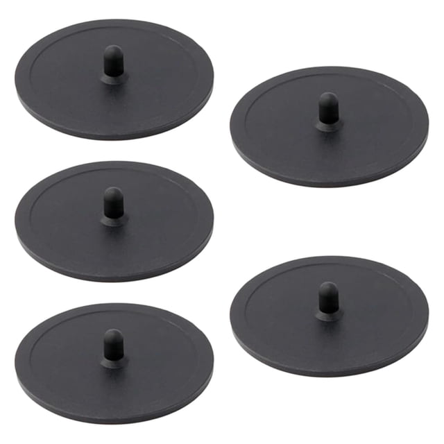 Luzkey 5 Pieces Backflush Discs Espresso Cleaning Disc Universal Coffee Machine Accessories Coffee Machine Blanking Disc for Kitchen 58mm