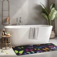 thumbnail image 2 of Black Butterfly Colorful Wings Pattern Kitchen Rug Mat,Kitchen Runner Rugs Non Skid Washable,Decorative Kitchen Floor Mats for Kitchen,Sink,Laundry,17"x47.2", 2 of 7