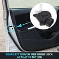 thumbnail image 2 of Actuador de cerradura de puerta eléctrica del lado del conductor trasero izquierdo Unique Bargains para Toyota Highlander No.6906048030, 2 of 7