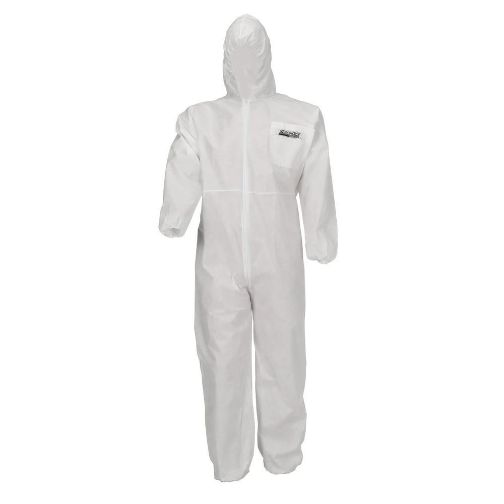 Seachoice SMS Breathable Disposable Paint Suit with Hood