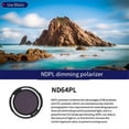 thumbnail image 2 of ND64PL Lens Filter For DJI Avata 2 Drone Waterproof, 2 of 5
