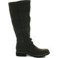 thumbnail image 2 of Sun + Stone Womens Brinley Faux Leather Tall Knee-High Boots, 2 of 3
