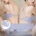 thumbnail image 5 of Kaemgyyd Seamless Bras for Women Front Closure Adjustable Spaghetti Strap Sport Bra Fashion Full Coverage T-Shirt Bras for Yoga, 5 of 6