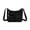Black, variant on Lightweight Crossbody Bag for Women – Multi-Pocket Travel Purse with Anti-Theft Hidden Pocket & Luggage Strap, Adjustable Shoulder Bag for Work, College & Everyday Use (Botanical Print)