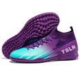 thumbnail image 3 of Botas de fútbol profesionales para adultos y niños, tacos de fútbol TF/FG Turf, cómodas, deportivas de entrenamiento, antideslizantes, de alta calidad, nuevas, 3 of 5