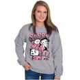 thumbnail image 4 of Betty Boop Sassy Kanji Comic Panels Women Plus Size Sweatshirt Brisco Brands 4X, 4 of 5
