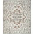 thumbnail image 2 of Nourison Astra Machine Washable Persian Grey/Multi 7'10" x 10' Area Rug (8x10), 2 of 9
