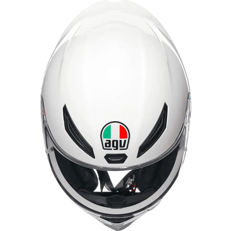 AGV K1 S Helmet - White Motorcycle Helmet with Advanced