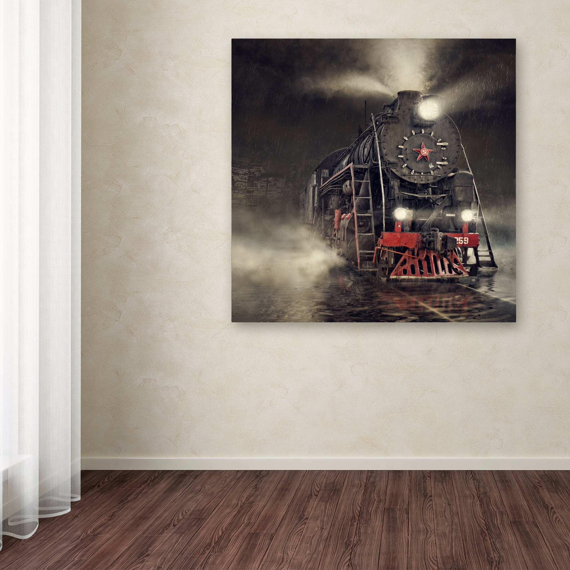 Trademark Fine Art 'Beyond Express' Canvas Art by Dmitry Laudin