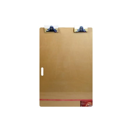 Art Advantage Artist Sketch Tote Board 26  x 38  with handle  clips and elastic band. Portable  lightweight  Masonite drawing board for class or studio. Fits in Artists Tote