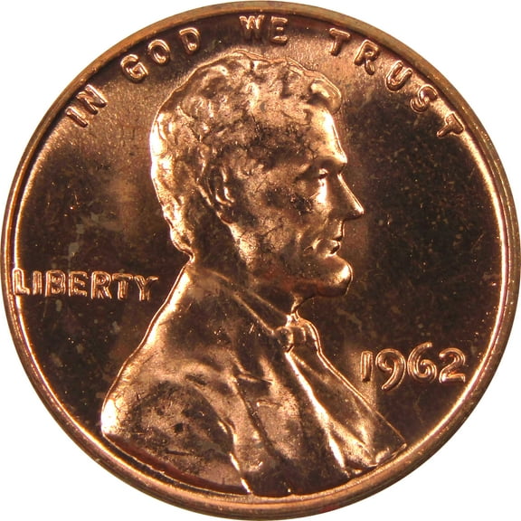 1962 Lincoln Memorial Cent BU Uncirculated Penny 1c Coin