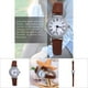 thumbnail image 3 of Reloj Para Mujer, Pequeño Reloj De Pulsera De Moda Con Esfera Redonda Y Correa De Cuero Sintético Y Cierre De Hebilla, Para Regalos Para Mujeres, Niñas Y Amigas, 3 of 7